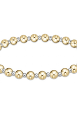 ENEWTON DESIGN Classic Grateful Pattern 5mm Bead Bracelet - Mixed Metal ENEWTON DESIGN Classic Grateful Pattern 5mm Bead Bracelet - Mixed Metal