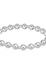 ENEWTON DESIGN Classic Grateful Pattern 6mm Bead Bracelet - Sterling Silver