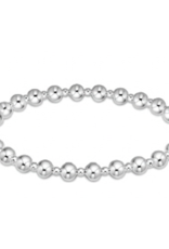 ENEWTON DESIGN Classic Grateful Pattern 5mm Bead Bracelet - Sterling Silver
