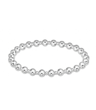 ENEWTON DESIGN Classic Grateful Pattern 5mm Bead Bracelet - Sterling Silver