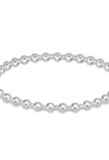 ENEWTON DESIGN Classic Grateful Pattern 4mm Bead Bracelet - Sterling Silver