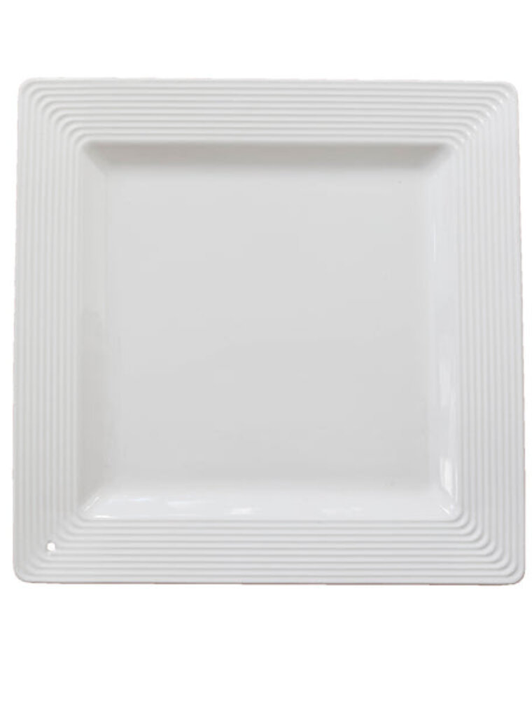 NORA FLEMING Pinstripes Square Platter