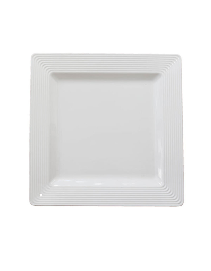 NORA FLEMING Pinstripes Square Platter