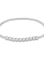 ENEWTON DESIGN Classic Beaded Bliss 2mm Bead Bracelet - Silver