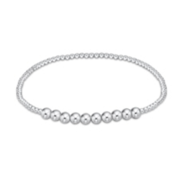 ENEWTON DESIGN Classic Beaded Bliss 2mm Bead Bracelet - Silver
