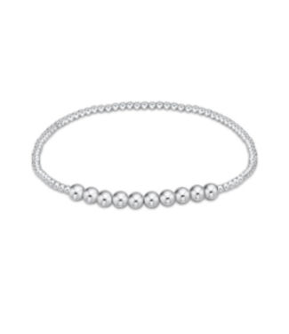 ENEWTON DESIGN Classic Beaded Bliss 2mm Bead Bracelet - Silver