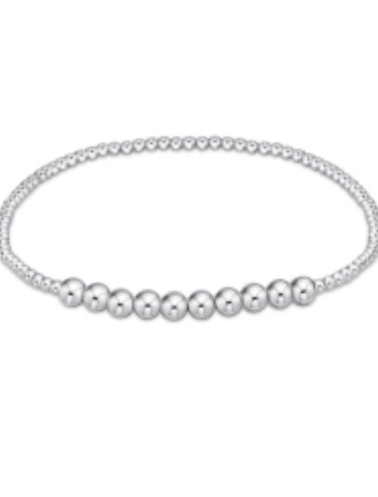 ENEWTON DESIGN Classic Beaded Bliss 2mm Bead Bracelet - Silver