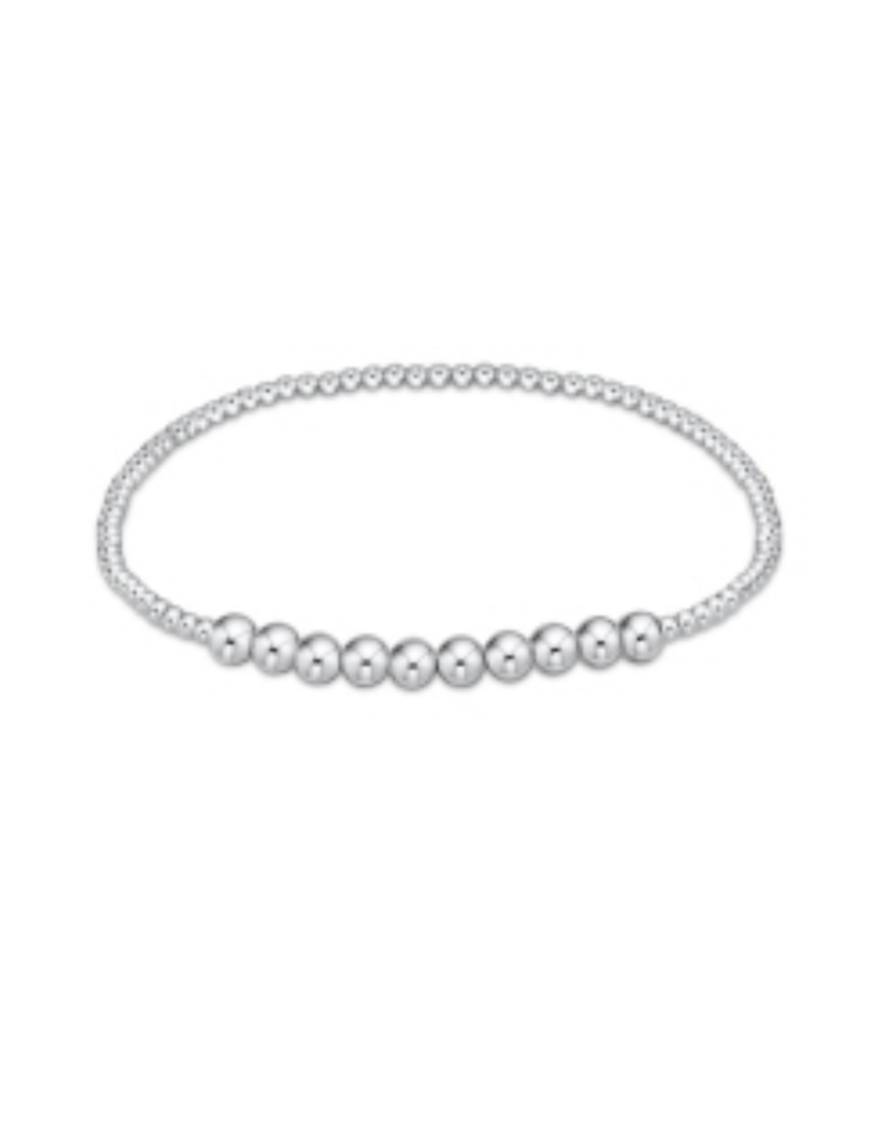 ENEWTON DESIGN Classic Beaded Bliss 2mm Bead Bracelet - Silver