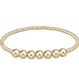 ENEWTON DESIGN Classic Beaded Bliss 3mm Bead Bracelet - Gold