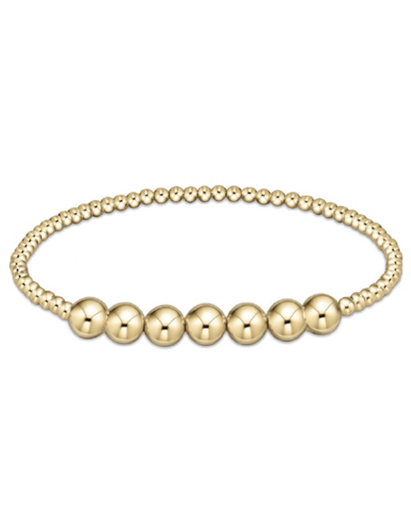 ENEWTON DESIGN Classic Beaded Bliss 3mm Bead Bracelet - Gold