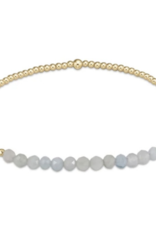 ENEWTON DESIGN Bliss 2mm Bead Bracelet - Aquamarine/Gold