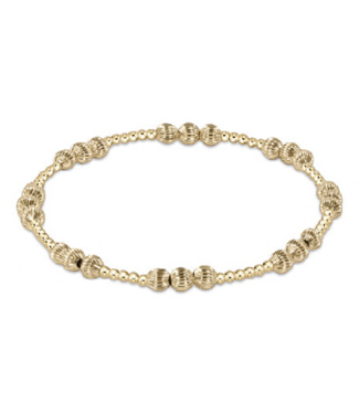 ENEWTON DESIGN Dignity Joy Pattern 4mm Bead Bracelet - Gold