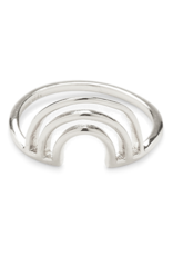 PURA VIDA Chasing Rainbows Ring in Silver