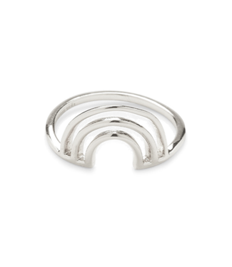 PURA VIDA Chasing Rainbows Ring in Silver