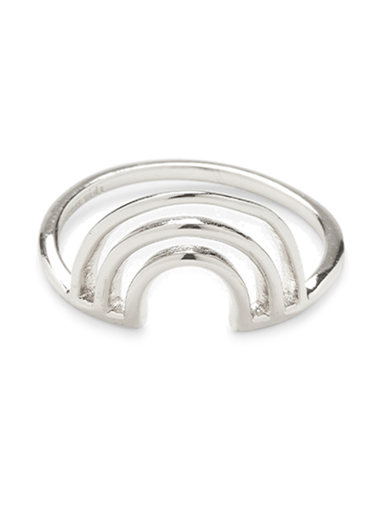 PURA VIDA Chasing Rainbows Ring in Silver