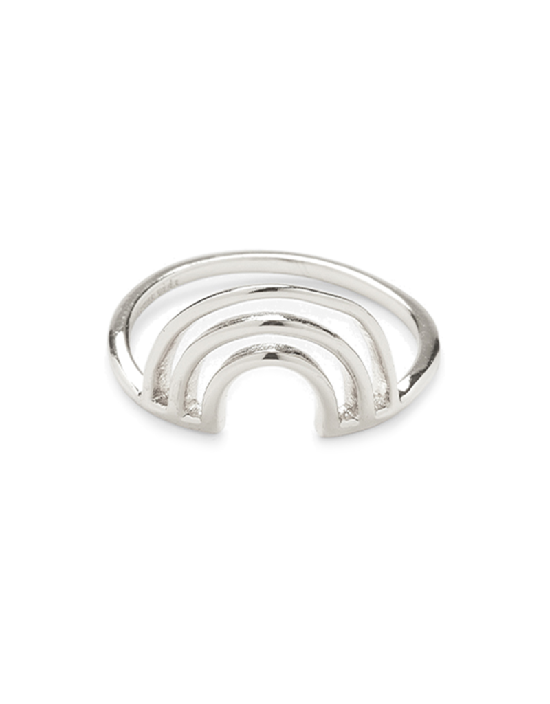 PURA VIDA Chasing Rainbows Ring in Silver