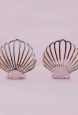 PURA VIDA Delicate Shell Stud Earrings