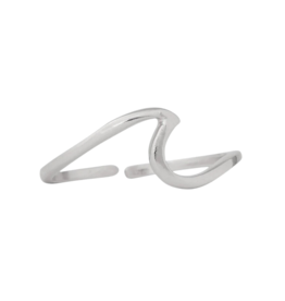 PURA VIDA Wave Toe Ring