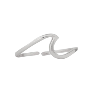 PURA VIDA Wave Toe Ring