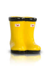 NORA FLEMING *Limited Edition* St. Jude Jumpin' Puddles Rain Boots Mini