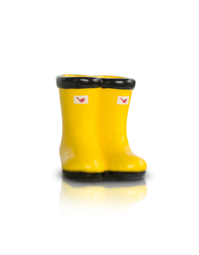NORA FLEMING *Limited Edition* St. Jude Jumpin' Puddles Rain Boots Mini