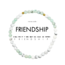 Friendship Morse Code Bracelet - Howlite & Jasper