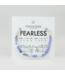 Fearless Morse Code Bracelet - Rainbow Moonstone & Purple Jade