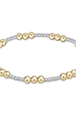 ENEWTON DESIGN Classic Joy Pattern 4mm Bead Bracelet - Mixed Metal
