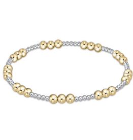 ENEWTON DESIGN Classic Joy Pattern 4mm Bead Bracelet - Mixed Metal