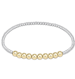 ENEWTON DESIGN Classic Beaded Bliss 2mm Bead Bracelet - Mixed Metal