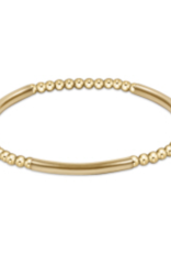 ENEWTON DESIGN Bliss Bar Pattern 3mm Bead Bracelet - Gold ENEWTON DESIGN Bliss Bar Pattern 3mm Bead Bracelet - Gold