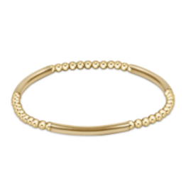 ENEWTON DESIGN Bliss Bar Pattern 3mm Bead Bracelet - Gold