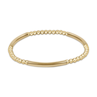 ENEWTON DESIGN Bliss Bar Pattern 3mm Bead Bracelet - Gold