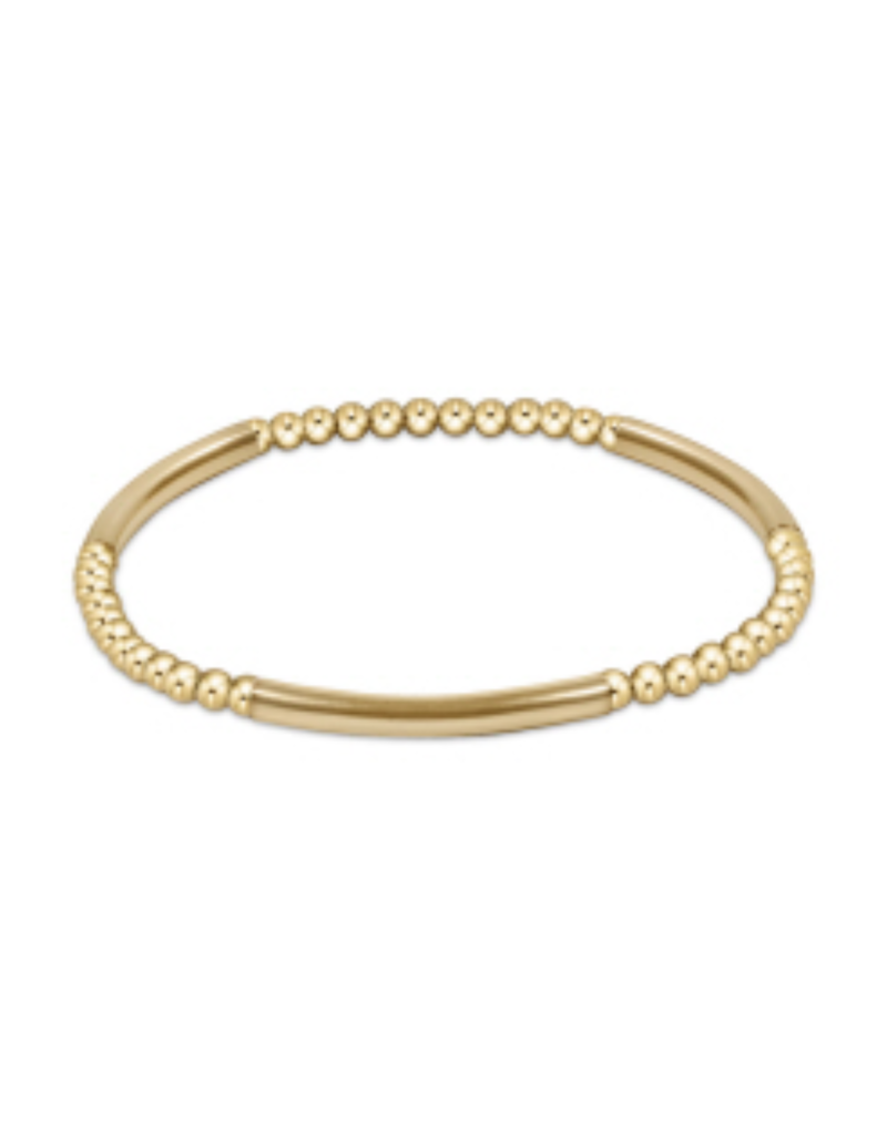ENEWTON DESIGN Bliss Bar Pattern 3mm Bead Bracelet - Gold