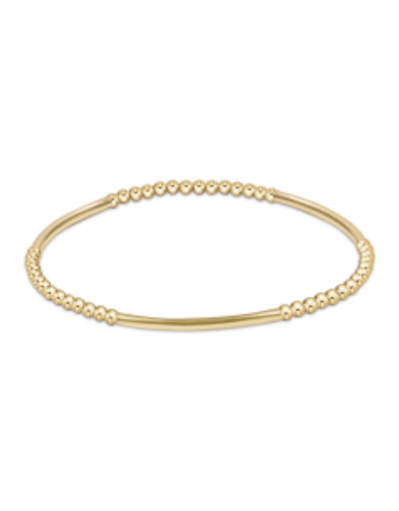 ENEWTON DESIGN Bliss Bar Pattern 2.5mm Bead Bracelet - Gold