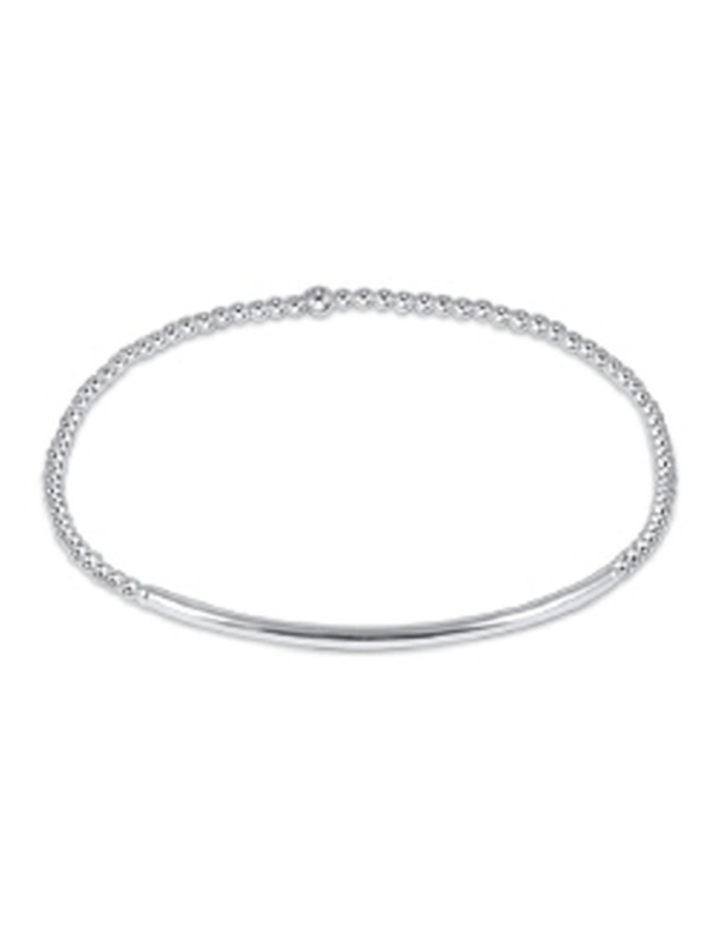 ENEWTON DESIGN Silver Classic 2mm Bead Bracelet - Silver Bliss Bar