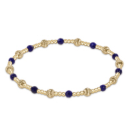 ENEWTON DESIGN Dignity Sincerity Pattern Bead Bracelet - Lapis/Gold
