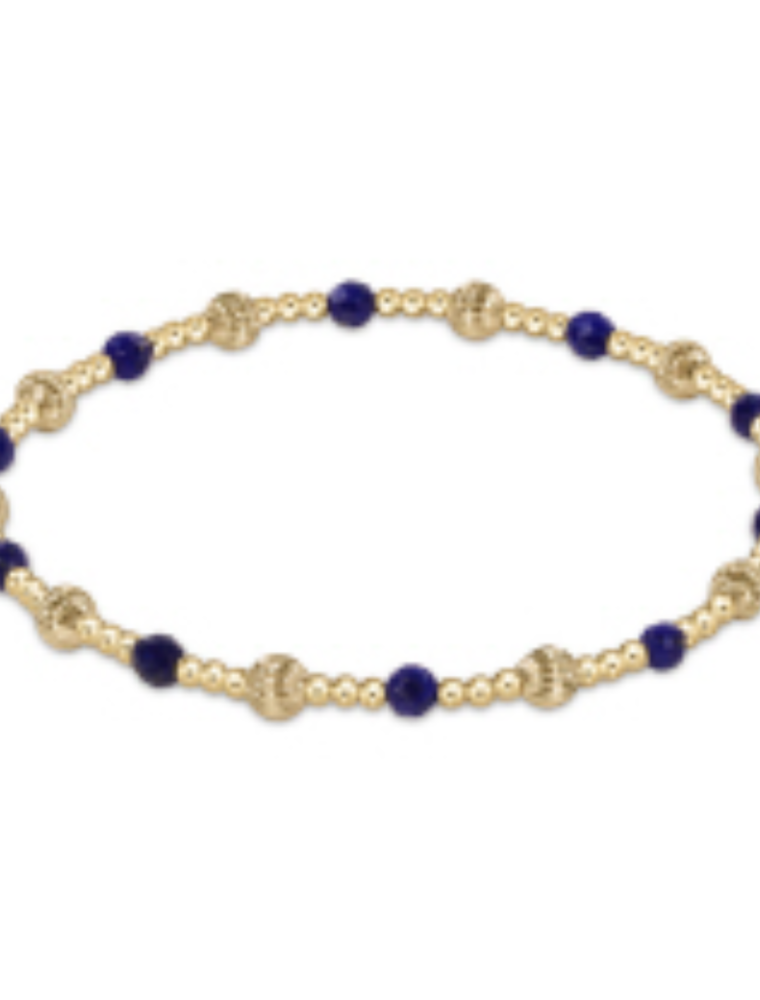 ENEWTON DESIGN Dignity Sincerity Pattern Bead Bracelet - Lapis/Gold