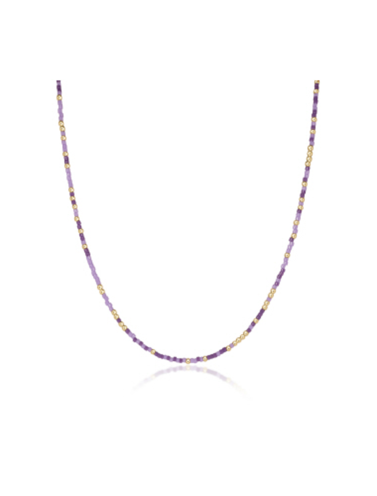 ENEWTON DESIGN Hope Unwritten 15" Choker Necklace - Purple People Eater