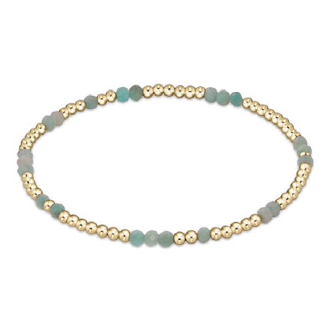 Hope Unwritten Gemstone Bracelet - Amazonite