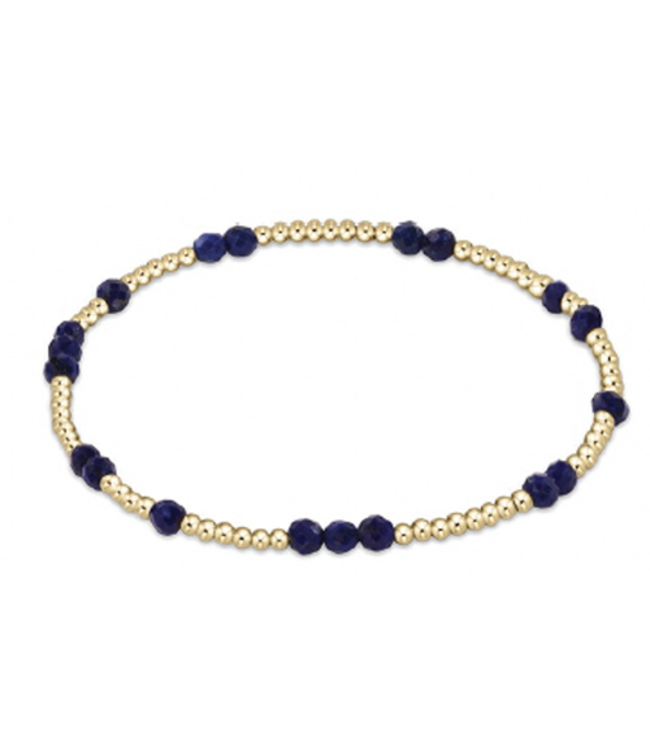 Hope Unwritten Gemstone Bracelet - Lapis