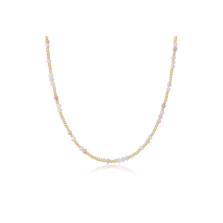 ENEWTON DESIGN Hope Unwritten Gemstone 15" Choker Necklace - Pink Opal