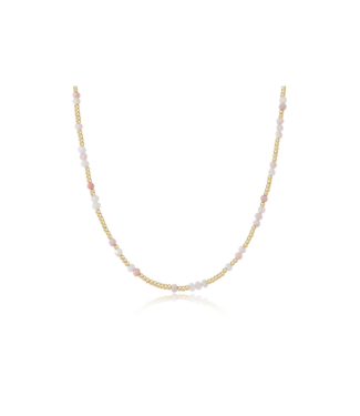 ENEWTON DESIGN Hope Unwritten Gemstone 15" Choker Necklace - Pink Opal