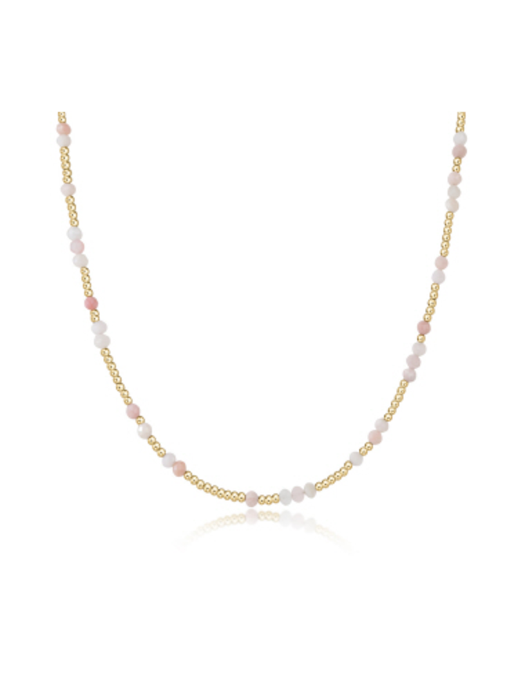 ENEWTON DESIGN Hope Unwritten Gemstone 15" Choker Necklace - Pink Opal