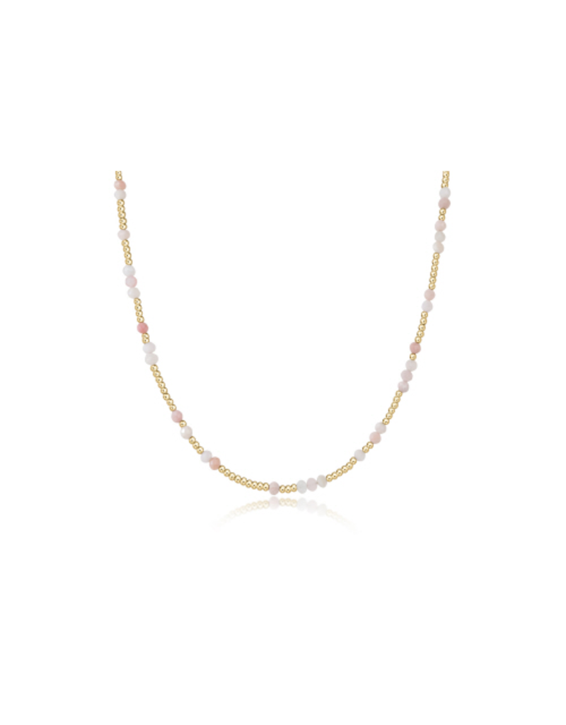 ENEWTON DESIGN Hope Unwritten Gemstone 15" Choker Necklace - Pink Opal