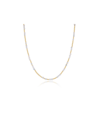 ENEWTON DESIGN Hope Unwritten Gemstone 15" Choker Necklace - Aquamarine