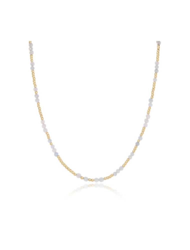 ENEWTON DESIGN Hope Unwritten Gemstone 15" Choker Necklace - Aquamarine