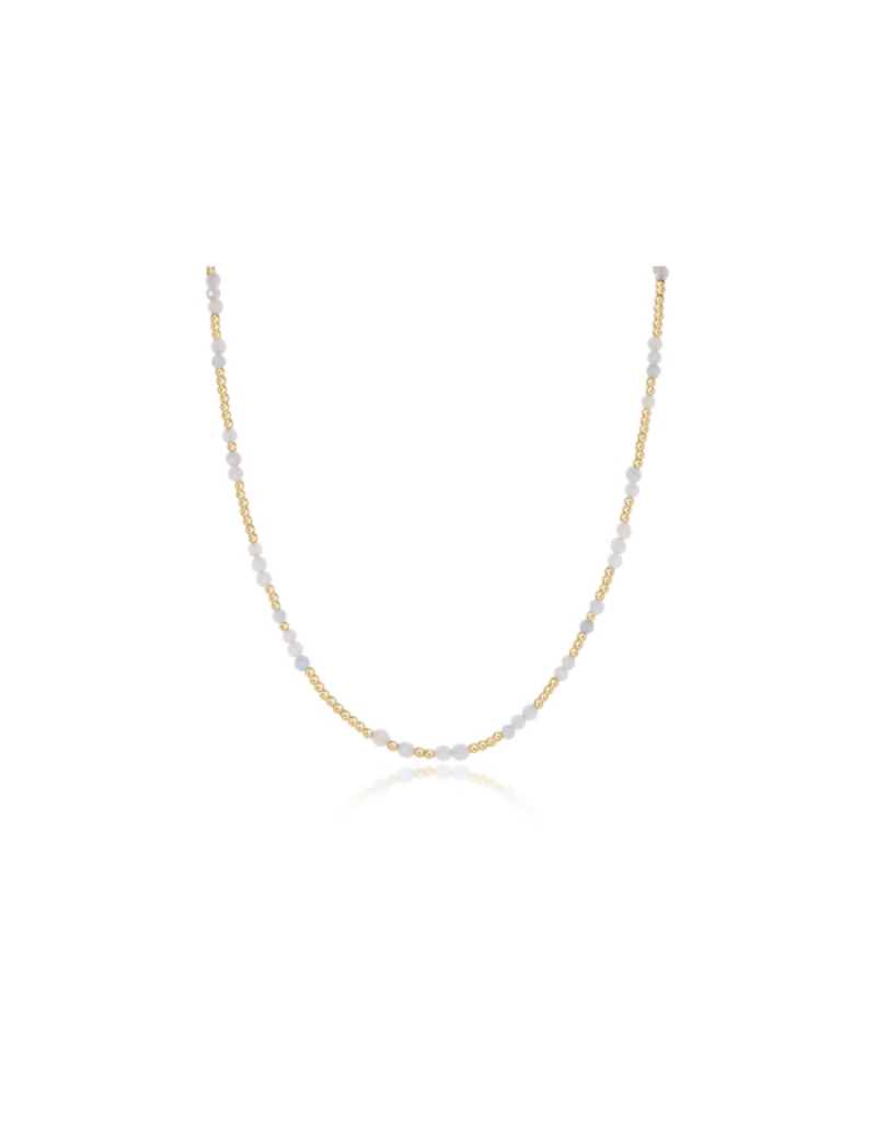 ENEWTON DESIGN Hope Unwritten Gemstone 15" Choker Necklace - Aquamarine