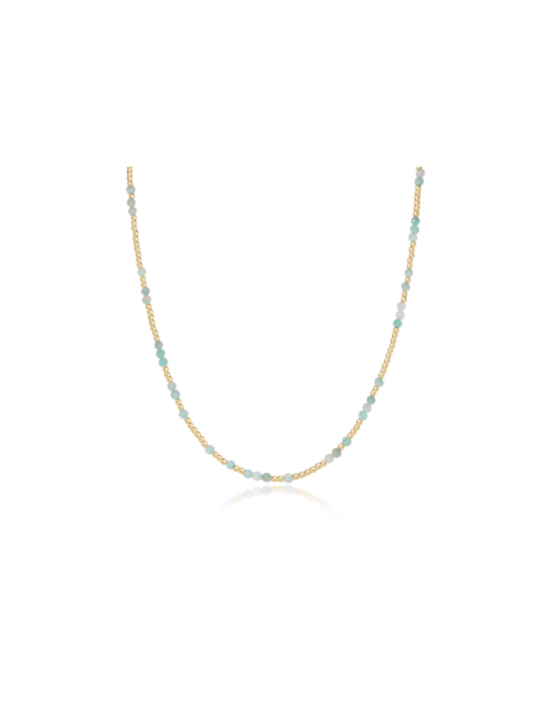 ENEWTON DESIGN Hope Unwritten Gemstone 15" Choker Necklace - Amazonite