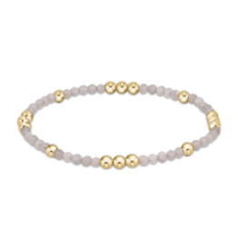 ENEWTON DESIGN Worthy Pattern 3mm Bead Bracelet - Labradorite/Gold